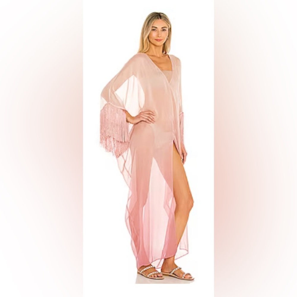 x REVOLVE Callie Caftan in Mauve Ombre by Michael Costello
Size: Small-WORN ONCE